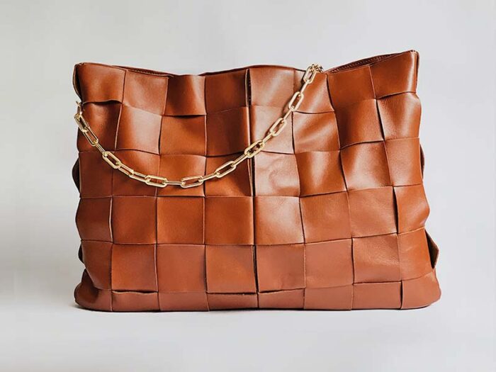 Vegan Accessories Leather Bag Brown